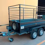 Remolque 2 ejes 2.500 x 1.500 x 500 – Reforzado – Mma 750 kg