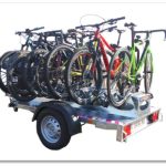 Remolque lleva 9 bicicletas