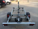 Remolque náutico 3,50 m 1 eje 500 kg para embarcación ligera - Imagen 2