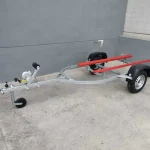 Remolque náutico para moto de agua 1 eje 750 kg ligero