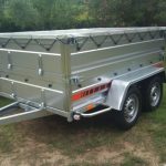 Remolque de equipaje Boro 2 ejes 750 kg