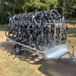 PORTABICICLETAS ESPECIAL REMOLQUE BICICLETA DE MONTAÑA / E-BIKE 10P - Imagen 5