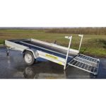 Remolque de plataforma multiusos