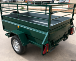 Remolque 2.500 x 1.500 x 500 basculante + barandilla desmontable – Mma 750 kg - Imagen 4